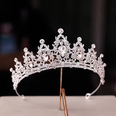 Crystal Bridal Princess Crown Wedding Tiara Rhinestone Hair Band