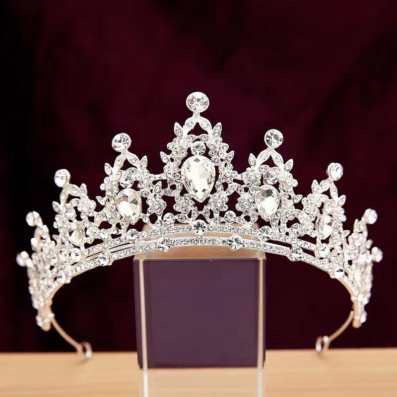 Crystal Bridal Princess Crown Wedding Tiara Rhinestone Hair Band
