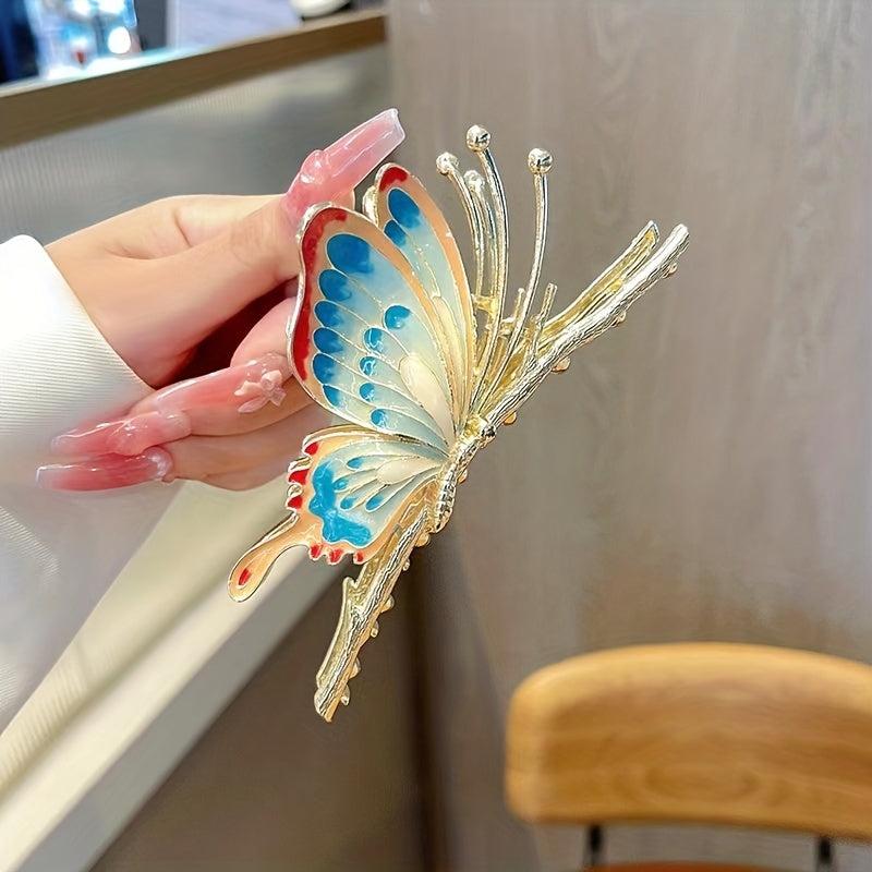 Metal Hair Claw Clips Strong Hold Grip Hair Jaw Clip Thick Hair Accessories