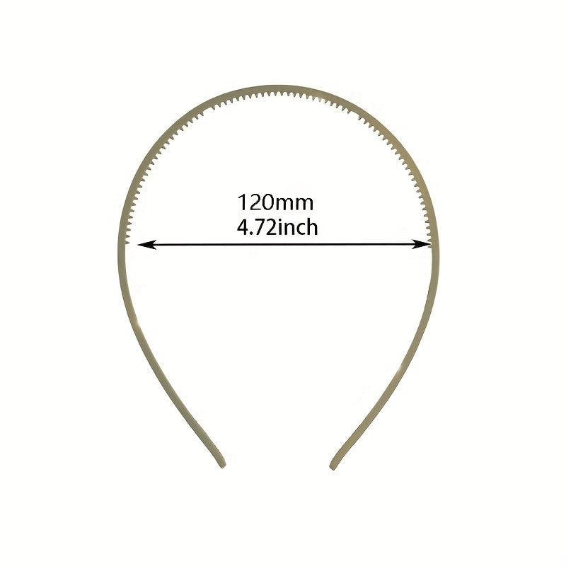Matte Skinny Headband Non slip Waterproof Sweet Hair Accessories Girls Women