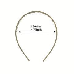 Matte Skinny Headband Non slip Waterproof Sweet Hair Accessories Girls Women