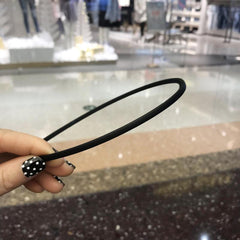 Matte Skinny Headband Non slip Waterproof Sweet Hair Accessories Girls Women