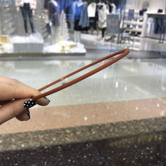 Matte Skinny Headband Non slip Waterproof Sweet Hair Accessories Girls Women