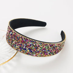 Bling Rhinestone Headbands Bridal Hair Hoop Wedding Accessories
