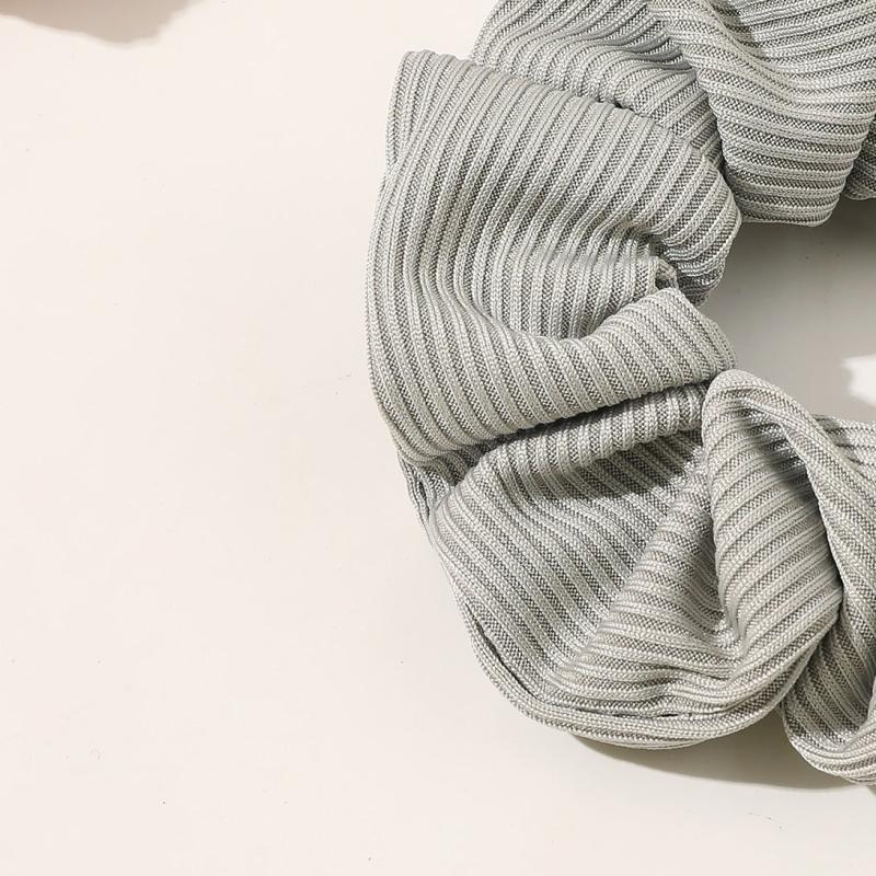 4pcs Knitting Scrunchies Hair Ties For Thick Hair No Crease Hair Accessories
