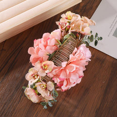 Bohemian Flower Hair Claw Clip Non Slip Strong Hold Grip Hair Jaw Clip