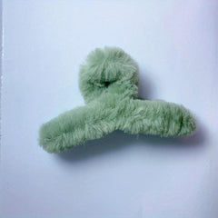 Plush Hair Claw Female Back Head Hair Claw Hair Accessories