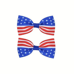 American Element Bowknot Hair Clip Independence Hair Accessories
