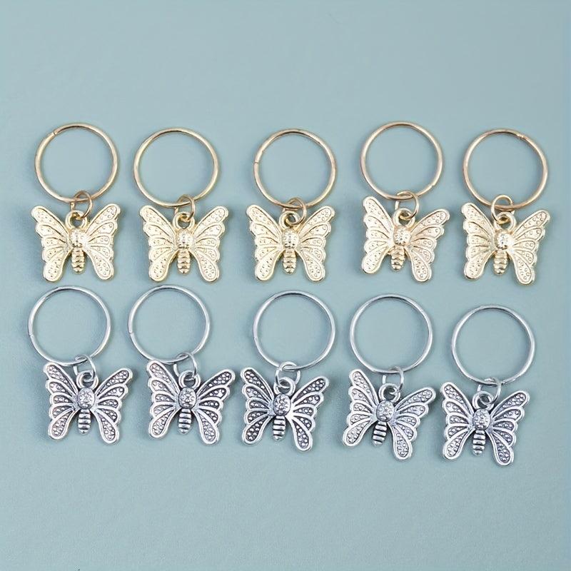 Butterfly Hair Ring Head Ornament Hippie Style Headwear Hair Accessories
