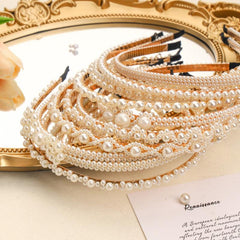 Faux Pearl Headband Hair Clip Hair Accessories