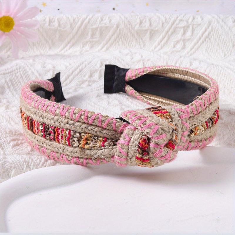 Glitter Sequin Headband Wide Headdress Women Girls