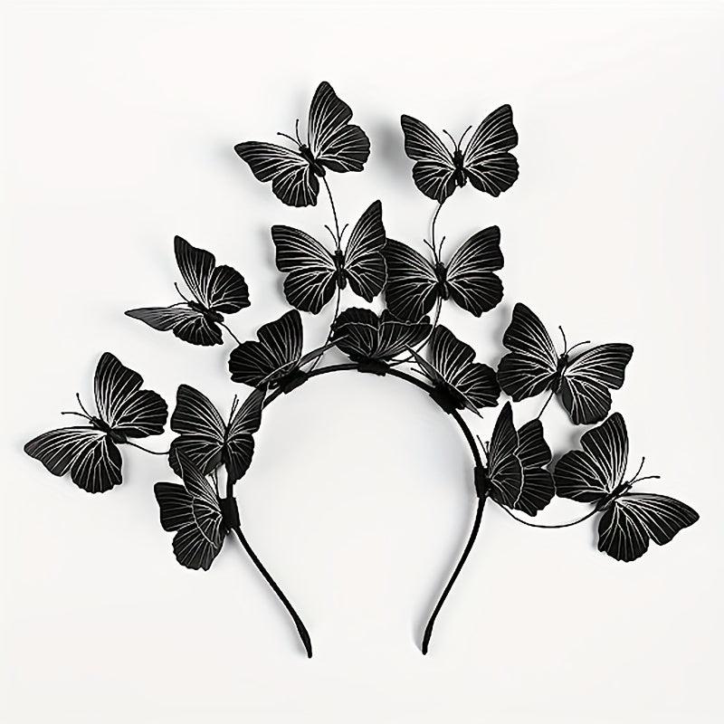 Butterfly Headband Hair Band for Party Cosplay Costume