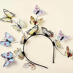 Butterfly Headband Hair Band for Party Cosplay Costume