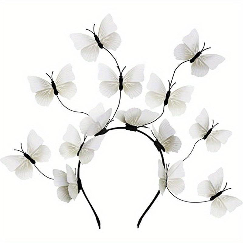 Butterfly Headband Hair Band for Party Cosplay Costume