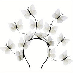 Butterfly Headband Hair Band for Party Cosplay Costume