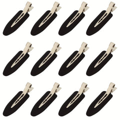 12pcs No Crease Hair Clip for Makeup Skincare Style Hair Clip Women Girls