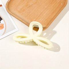 Classic Clover Hair Claw Jelly Hair Clip for Women