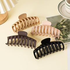 Frosted Hair Claw Clip Set Strong Hold Grip Hair Jaw Clip