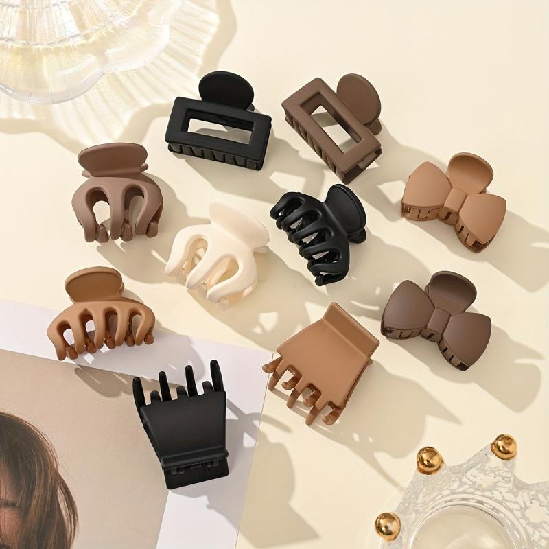 Matte Hair Claw Style Shark Claw Solid Hair Claw Hair Accessories For Women