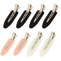 8pcs No Bend Hair Clips for Hairstyling