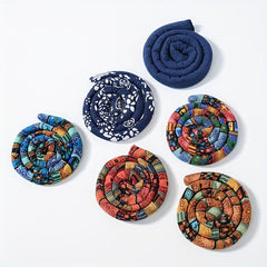Colorful Spiral Lock Hair Tie Dreadlock Ponytail Holders
