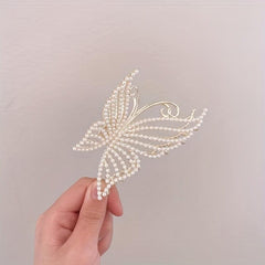 3pcs Pearl Butterfly Hair Clip for Women