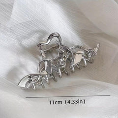 7pcs Metal Hair Claw Matte Shark Claw Hair Accessories