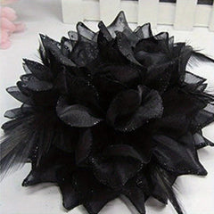 1 Pc Flower Hair Accessories For Bride Wristband Feather Hairpin Women Girls