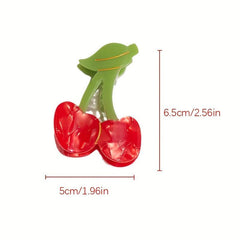 Acetate Hair Claw Fruit Ponytail Holder Hair Clip for Women Girls