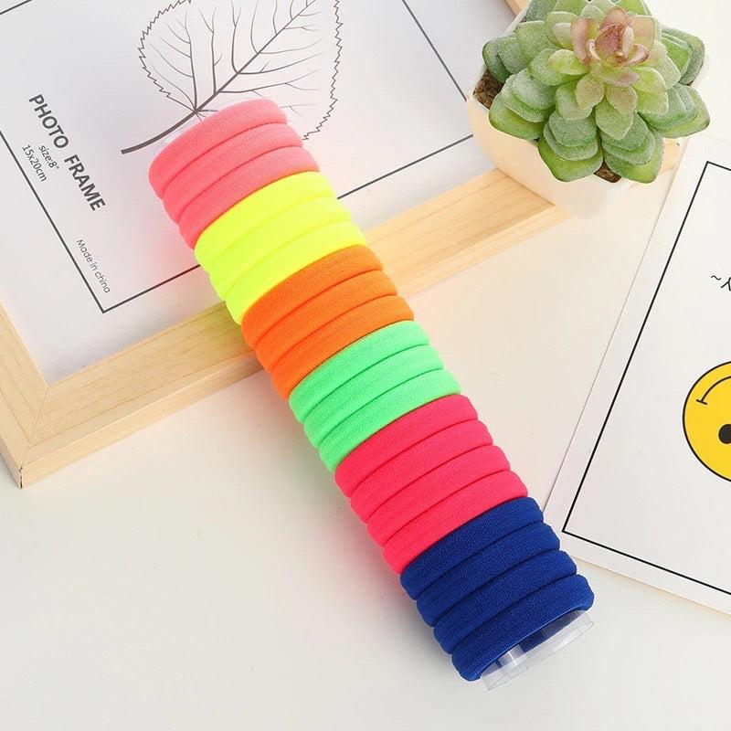 20pcs Hair Ties for Women Girls Men Soft Seamless Hair Bands No Damage