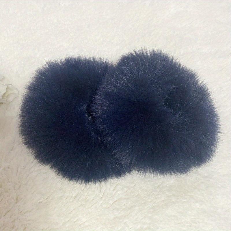Plush Hair Tie Elastic Thick Velvet Hair Rope Ponytail Hair Accessories