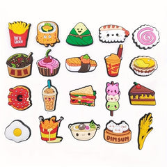 Simulation Food Shoe Charms For Clogs Sandals Unisex Shoe Decoration