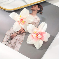 6pcs Hibiscus Hair Clip Flower Clip Boho Style for Women Girls Hair