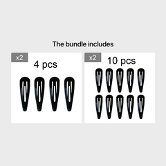 Hair Clips No Slip Metal Snap Clip Hair Accessories For Beach Daily
