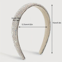 Baroque Headband Vintage Padded Hair Accessories for Girls