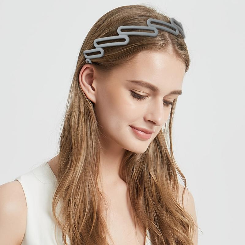 Frosted Oblique Square Headband Women's Hairband Hair Accessories