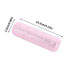 Self Grip Hair Rollers Set for DIY Bangs Medium Short Hair