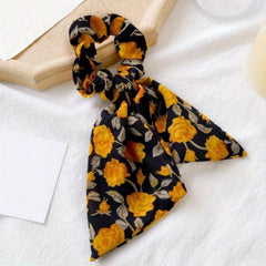 Retro Floral Hairband Head Scarf Hair Accessories