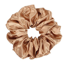 Oversize Stain Hair Scrunchie for Women Girls Sleep Soft Silk Scrunchies