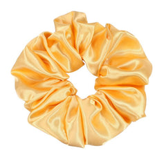 Oversize Stain Hair Scrunchie for Women Girls Sleep Soft Silk Scrunchies
