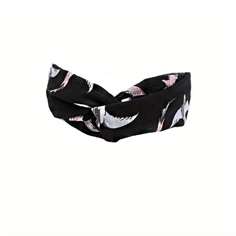 Animal Print Elastic Headband Leopard Snake Hair Band