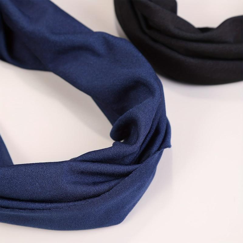 8pcs Milk Silk Headband Style Hair Band Sports Sweatband for Women
