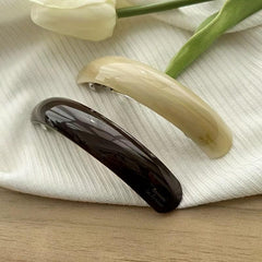 Glossy Long Barrette Style French Hairpin for Women Girls Hair Accessories