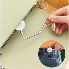 Detachable Cartoon Hanging Bag Hook for Office Table Edge