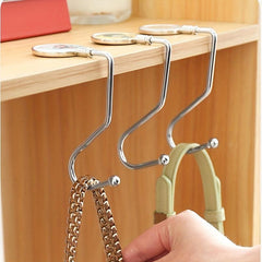 Detachable Cartoon Hanging Bag Hook for Office Table Edge