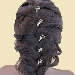 Metal Hair Pin Claw Decor Hairpin for Hair Bang Braids, Punk Hair Clip for Party