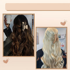 Matte Large Hair Claw Clips for Thick Hair