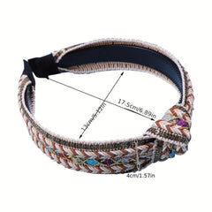 Boho Style Knotted Hair Band Women's Hair Accessories