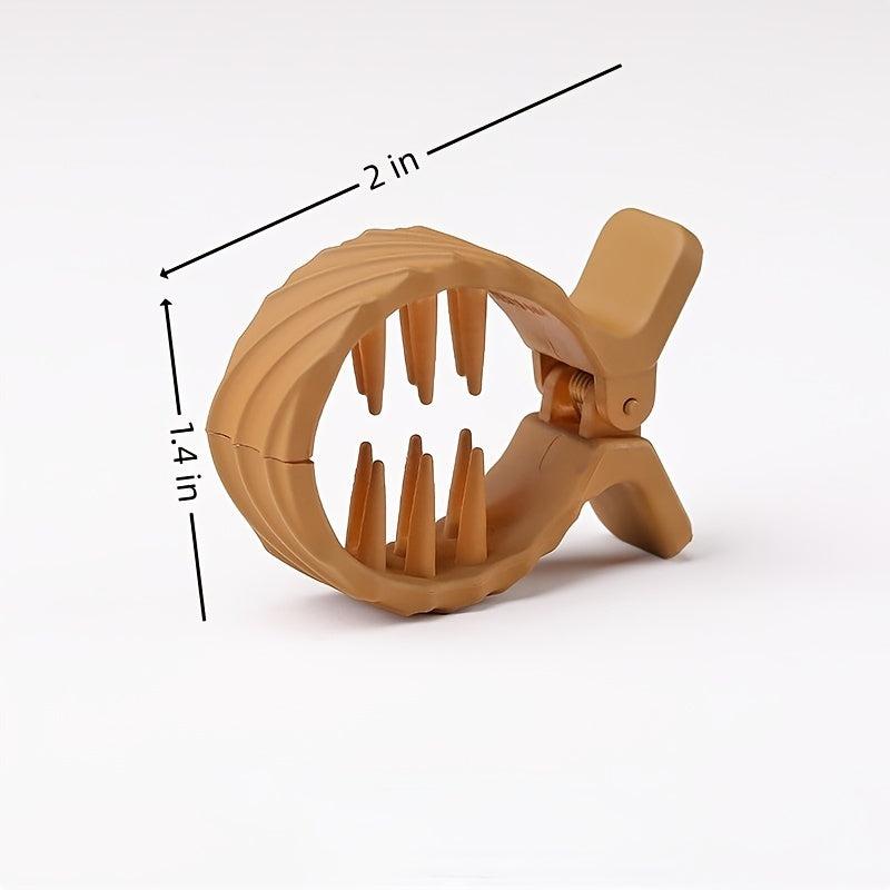 Matte Hair Claws Clip Non Slip Strong Hold Hair Jaw Clip