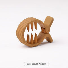 Matte Hair Claws Clip Non Slip Strong Hold Hair Jaw Clip